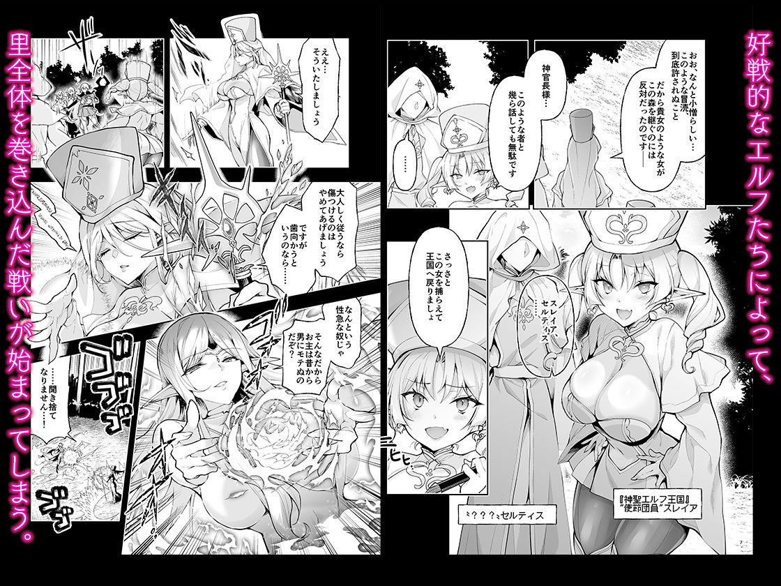 エルフに淫紋を付ける本 LEVEL:9のレビュー/無料サンプル